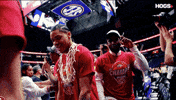 Basketball Razorbacks GIF by Hogs+