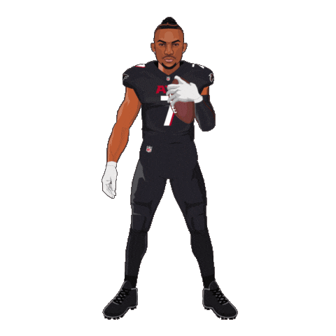 Atlanta Falcons Football Sticker by SportsManias