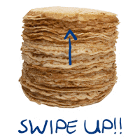 Breakfast Dinner Sticker by Jan Pannenkoeken & Deeg
