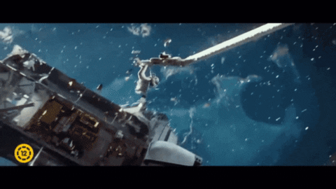 sanchomuzax space chaos gravity iss GIF