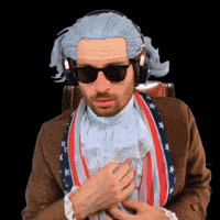 Looking Around Double Take GIF