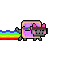 Nyancat Sticker by ennaria