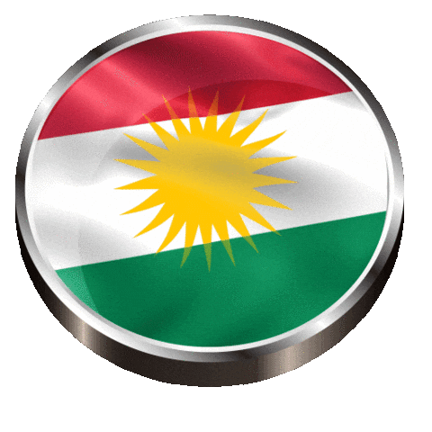 Flag Kurd Sticker