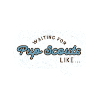 Dogs Waiting Sticker by OC Pup Scouts