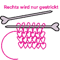 Knitting Wird Sticker by KathieKreativ