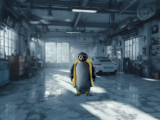 Penguin Walk GIF by HELLA Group