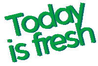 Today Sticker by freelife