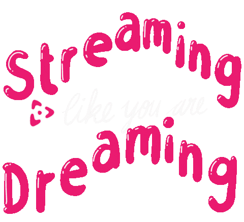 Pink Dreaming Sticker by Vinivia - Do it LIVE.