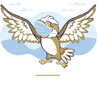Mask Hawks Sticker by Hillsborough Community College