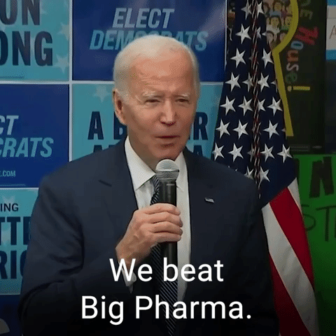 We beat Big Pharma.