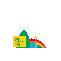 Summer Visit Sticker by The Outdoor City