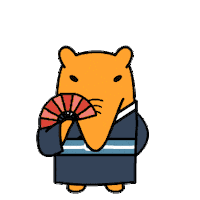 Kimono Animax Sticker by OO-Kun