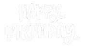 Happy Birthday Celebration Sticker