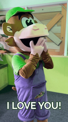 monkeytownnl love iloveyou liefde loveyou GIF