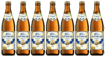 OeTTINGER bier brauerei export oettinger Sticker
