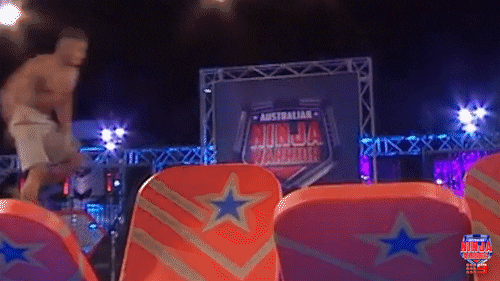 Fitness Jump GIF by Australian Ninja Warrior