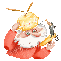 tanya_garg_kh tgart явшоке домовой караул Sticker