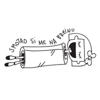 Skrabac love valentine funnyvalentine skrabac Sticker