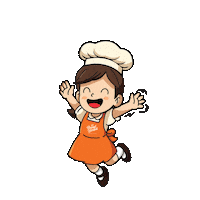 Chef Cooking Sticker by Bos Animation