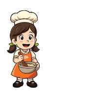 Chef Cooking Sticker by Bos Animation