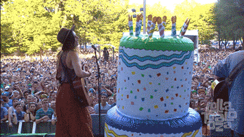 Happy Birthday Cake GIF by Lollapalooza