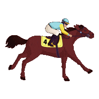 Horse Racing Belmont Sticker by Breeders' Cup World Championships