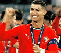 Happy Cristiano Ronaldo GIF