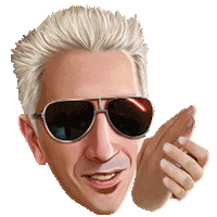 Poker Face Reaction Sticker by GGPoker