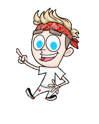 victordraws josh noah bailey lamar Sticker