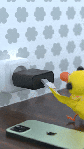 PackyDuck giphyupload reaction mad yellow GIF
