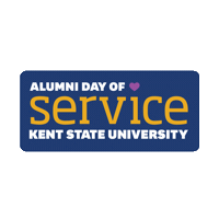 Alumni Day Of Service Sticker by Kent State Alumni