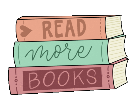 Book Read Sticker by LexiMayde