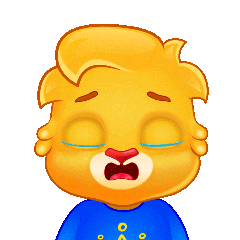 Sad Cry Sticker by Lucas and Friends by RV AppStudios