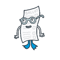 Vote Voting Sticker by Warby Parker
