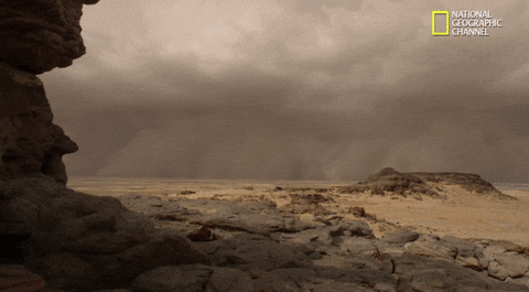 Dust Storm Mars GIF by National Geographic TV