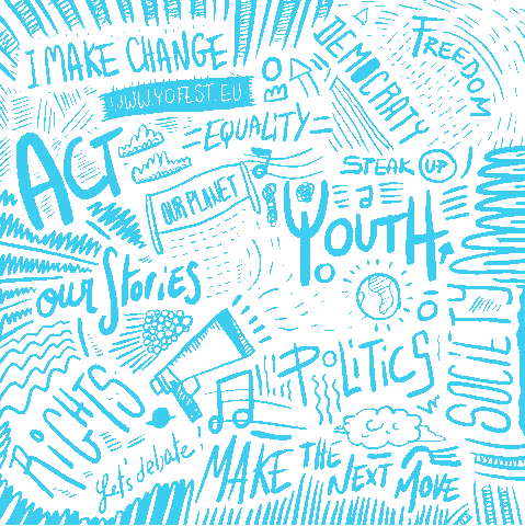 YoFest youth act yofest makethenextmove Sticker
