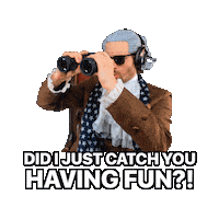 Enjoying Having A Good Time Sticker