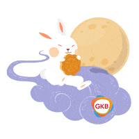 Celebration Moon Sticker by GKB