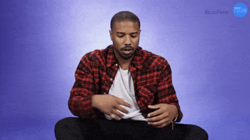 Michael B Jordan GIF by BuzzFeed