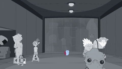 lonely bravest warriors GIF by Cartoon Hangover