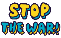 War Stop Sticker