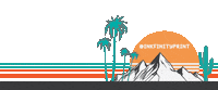 palm springs inkfinity Sticker by STZ