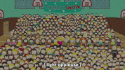 gym applause GIF by South Park 