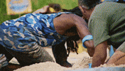 Challenge Digging GIF by Survivor CBS