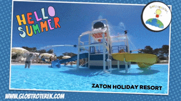 Globtroterek summer croatia swimmingpool wakacje GIF