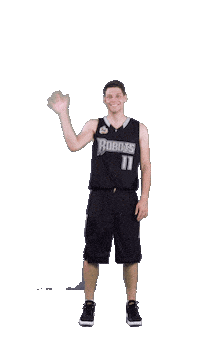 acslsports basketball hello hi wave Sticker