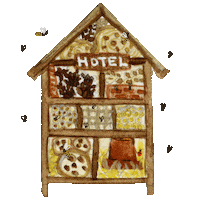 Bee Honey Sticker