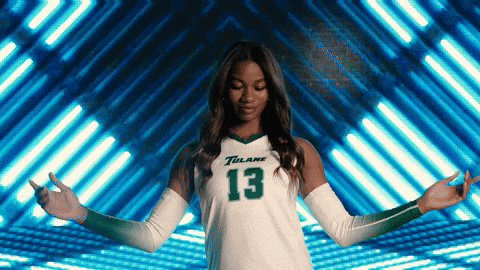 Tulane Rollwave GIF by GreenWave