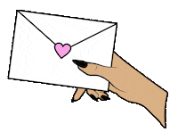 leirecss heart corazon envelope carta Sticker