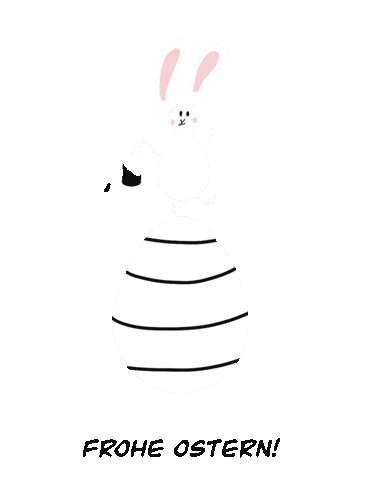 Easter Bunny Sticker by deinechristine